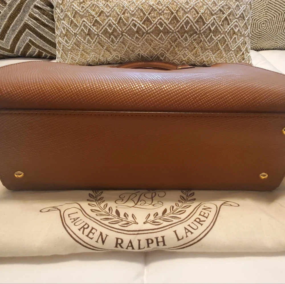 Lauren Ralph Lauren Brown Tote Bag - Picture 3 of 9